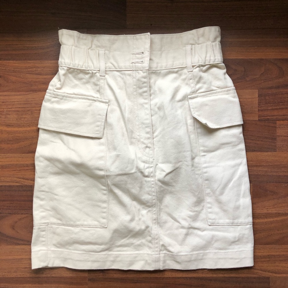H&M High Rise Cargo Skirt
